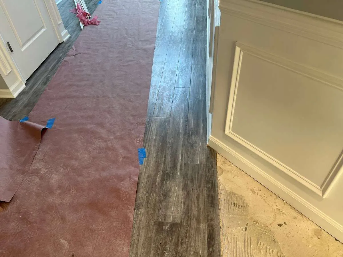 Completed marble shower restoration in Austin